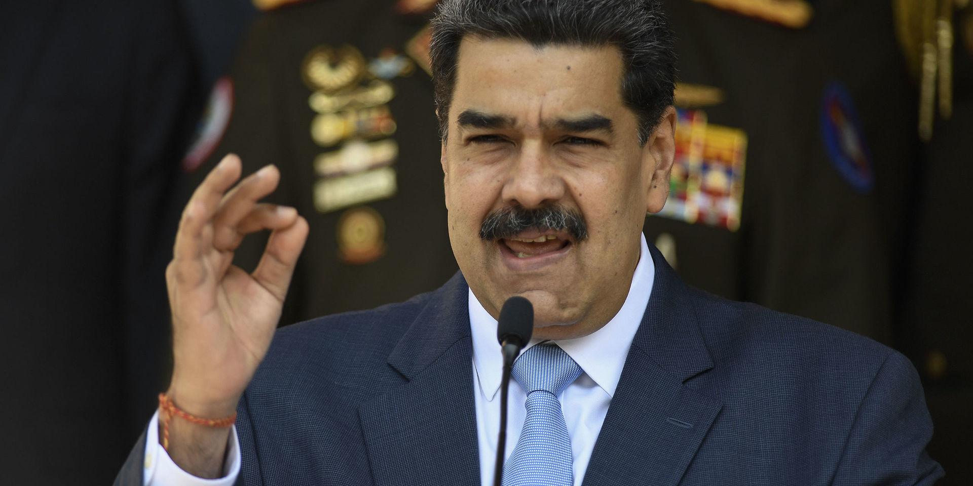 Venezuelas president Nicolás Maduro. Arkivbild.