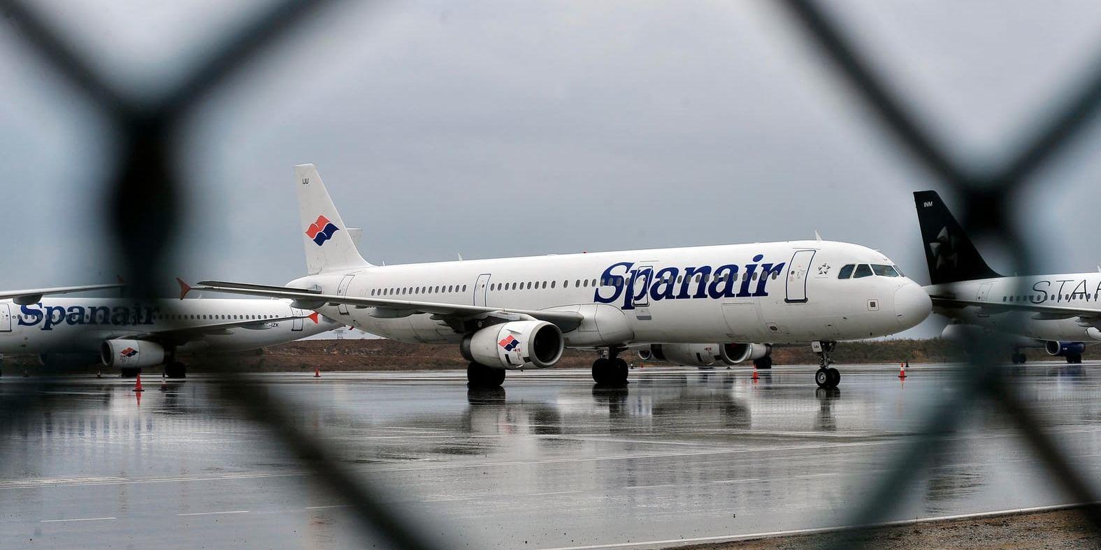En misstänkt svensk storsvindlare greps på flygplatsen El Prat i Barcelona 18 oktober. Arkivbild.
