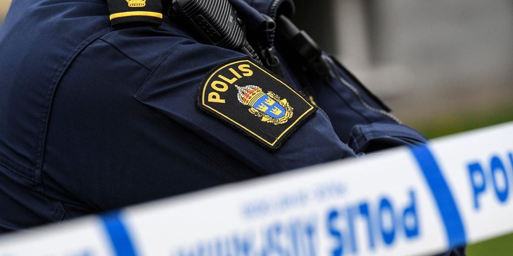 Nio personer har anhållits efter en skottlossning i Värnamo på fredagseftermiddagen. Arkivbild.