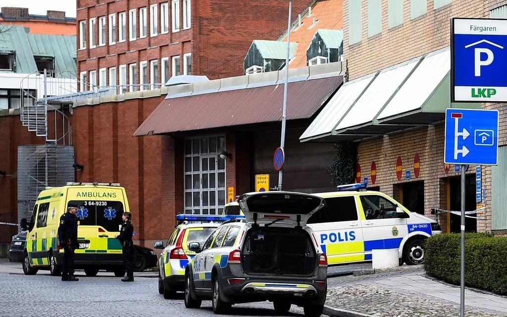 Här inne, i ett parkeringshus i centrala Lund mördade mannen sin hustru. Bild: Emil Langvad