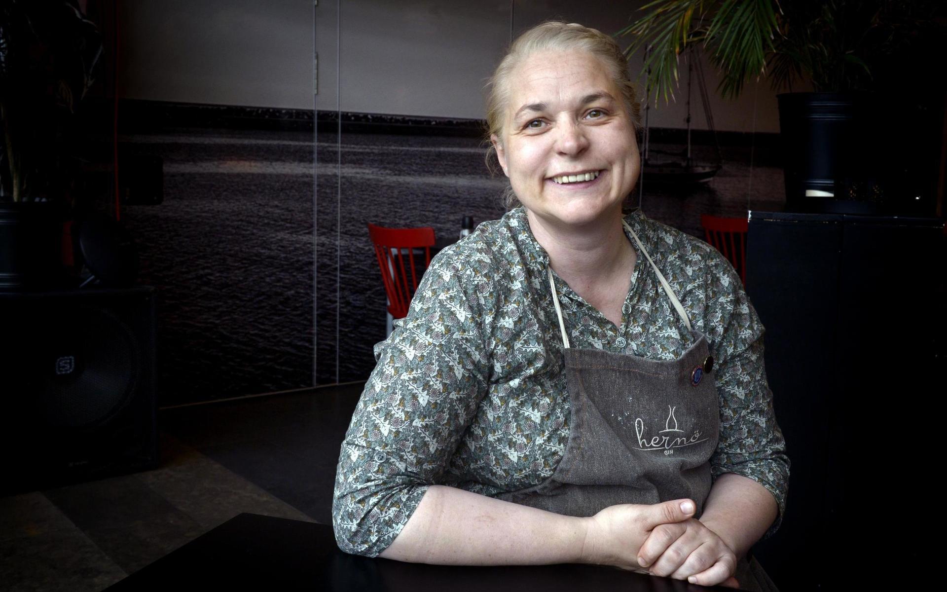 Ulrika Lagergren driver Västerports kök och är ordförande i Varbergs krögarförening.