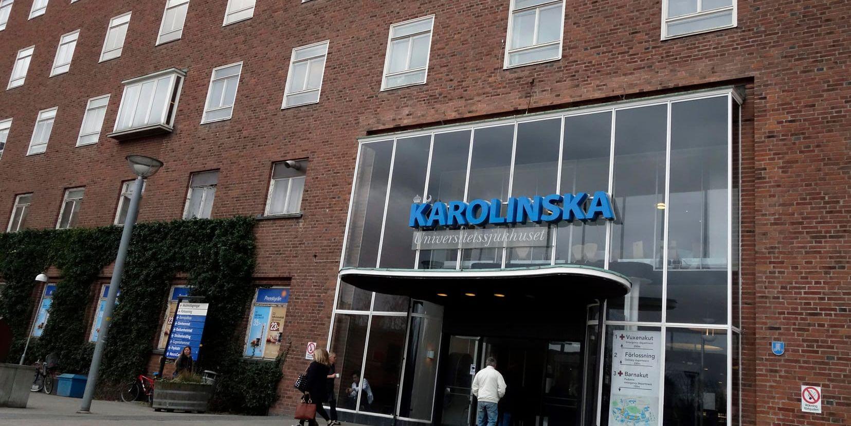 Karolinska universitetssjukhuset i Solna får kritik från Ivo. Arkivbild