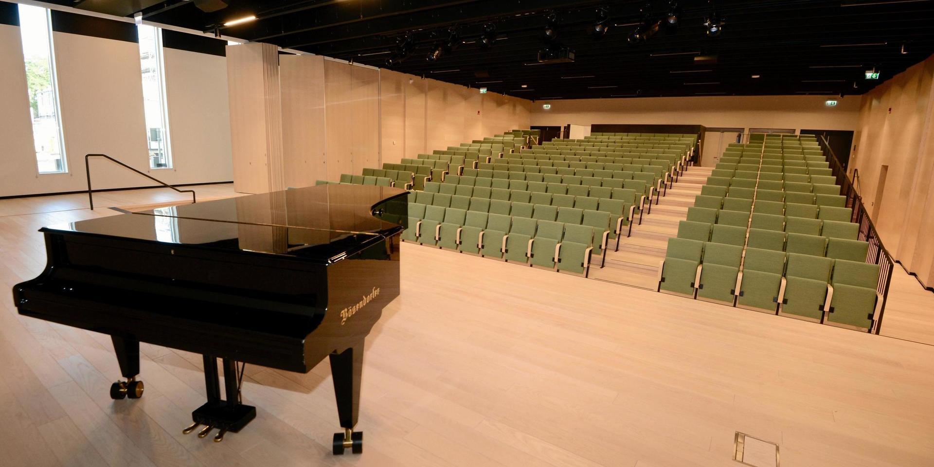 Utmärkt akustik, ljusa färger och bekväma fåtöljer är insändarskribentens omdöme om den nya konsertsalen i Argus..
