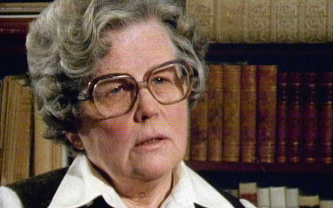 Svantes mamma, Anna-Carin Crona, ur en SVT-dokumentär från 1980.