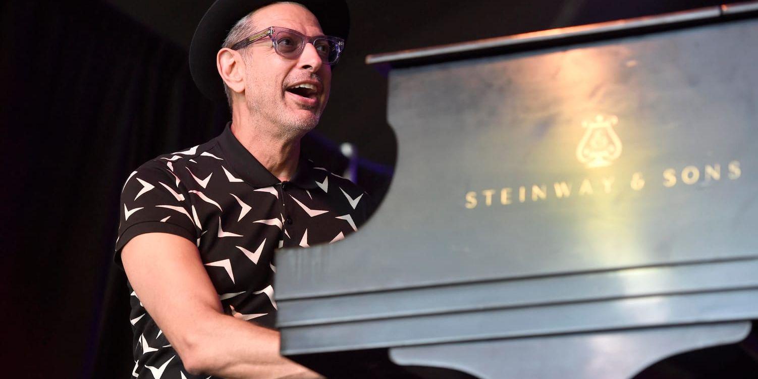 Jeff Goldblum släpper i höst en jazzplatta tillsammans med bandet The Mildred Snitzer Orchestra. Arkivbild.