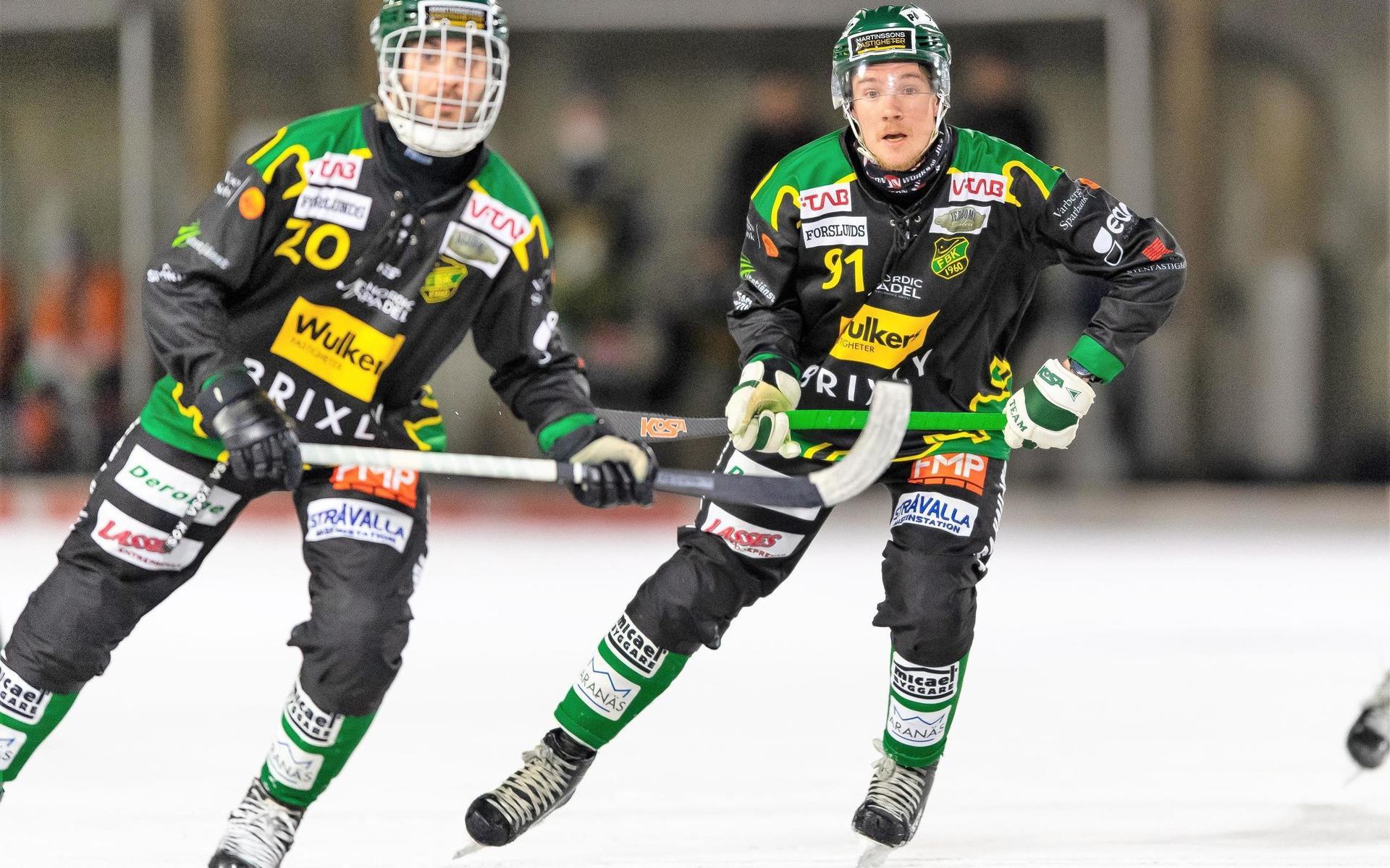 Frillesås Mattias Johansson och Adrian Emretsson.
