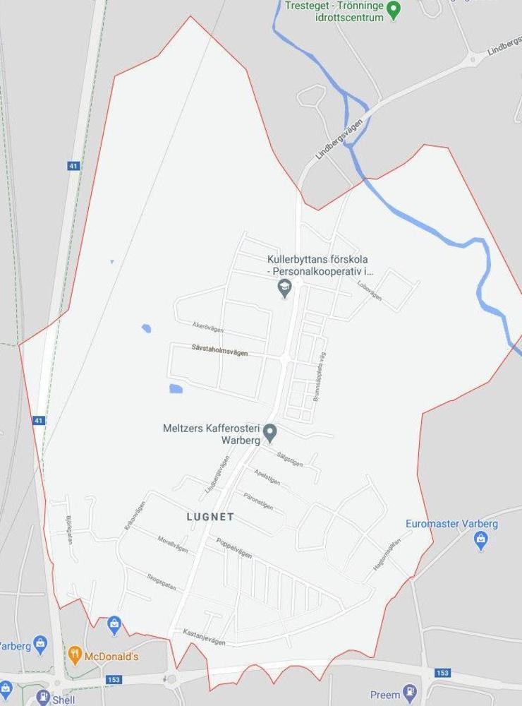 De område i Varberg som har haft flest fall är området Lugnet och Göingegårde med postnummer 432 46 här har 46 boende bekräftats med covid-19