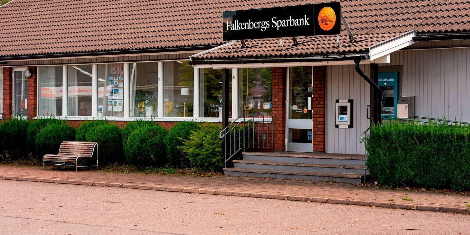 Snart kommer ny verksamhet att flytta in i de tidigare banklokalerna i Ätran. Foto: Ola Folkesson.