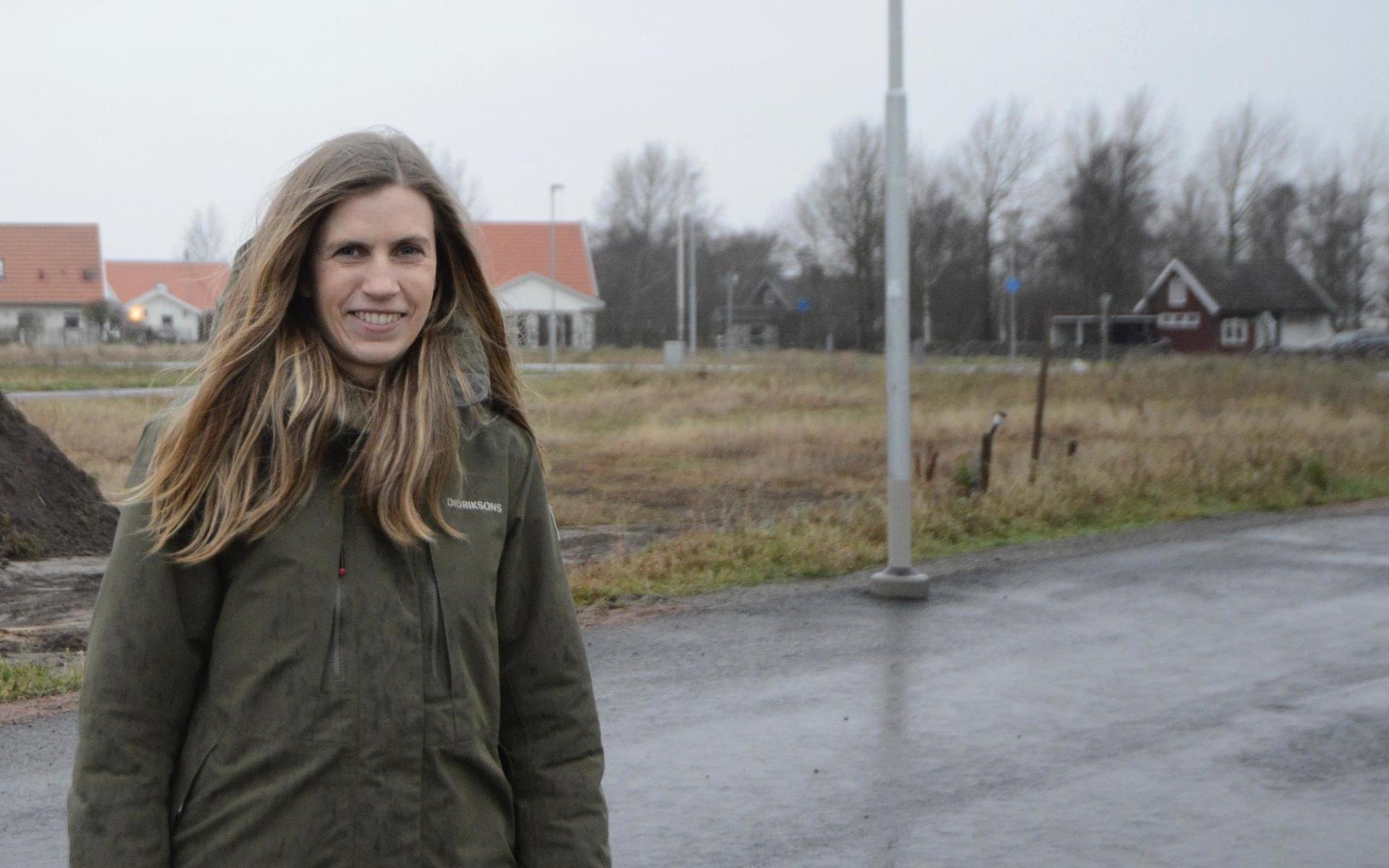 Anna Nergården har hand om försäljningen av bostäderna. Hon har redan märkt ett intresse från både boende i Glommen och mer långväga.