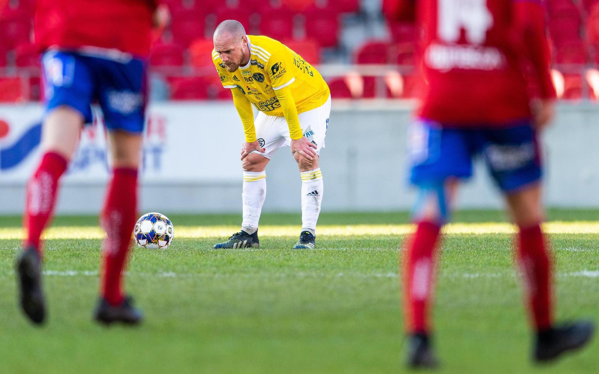 Christoffer Carlsson var framträdande så länge FFF spelade bra, men försvann sedan helt