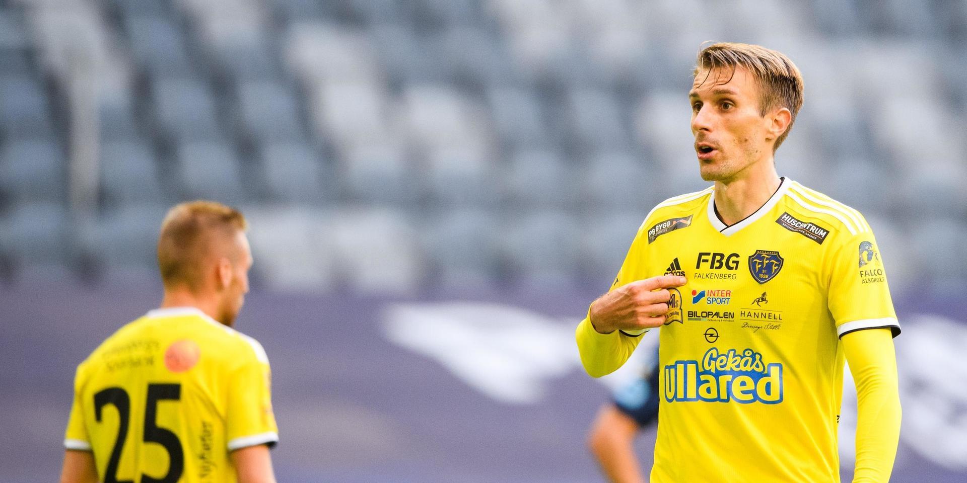 Tobias Karlsson känner sig okej i skallen och är redo för spel mot Örebro.