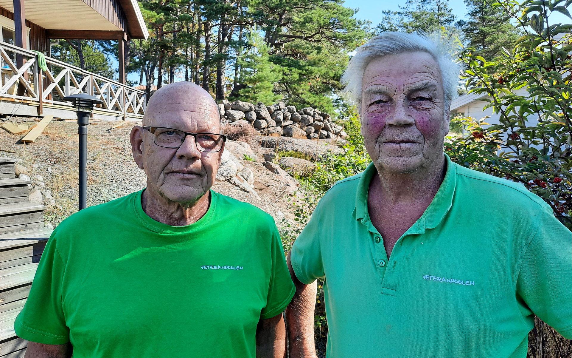Kjell Lundin och Alvar Eriksson.