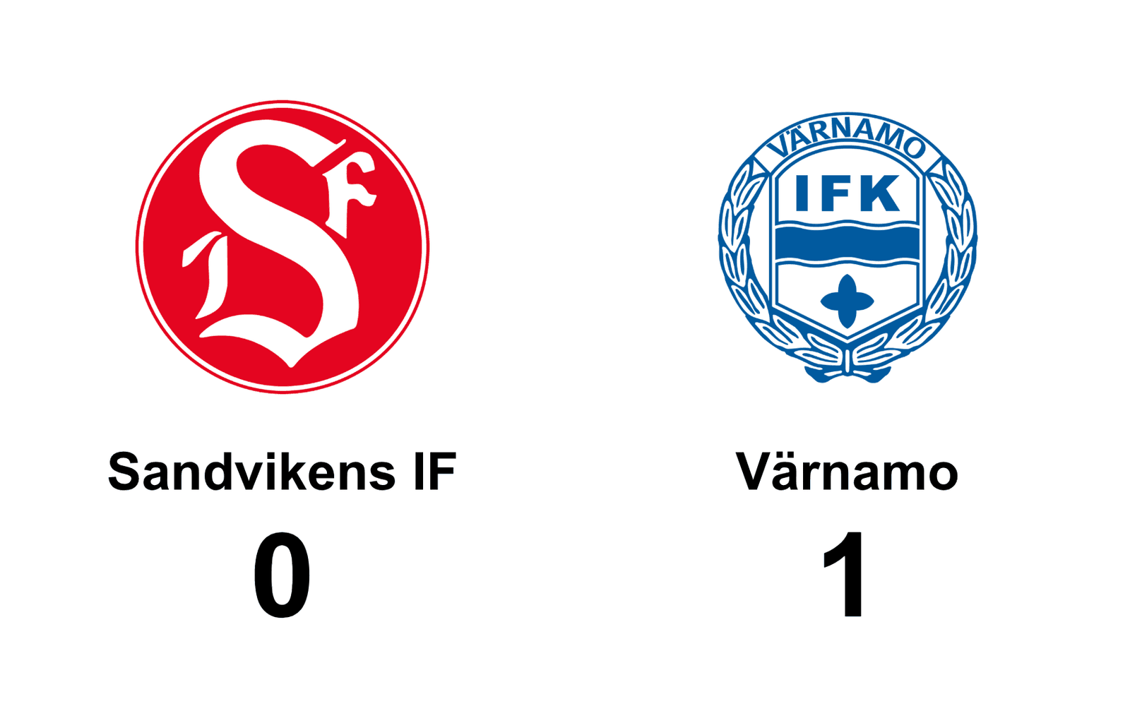 Sandvikens IF förlorade mot IFK Värnamo