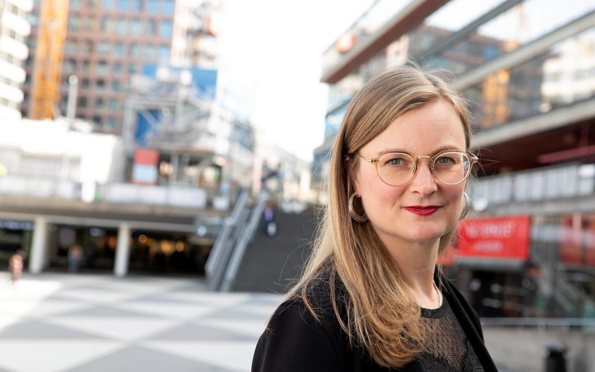 Helena Olsson, chef för stadsutveckling och samhälle hos Fastighetsägarna i Stockholm.