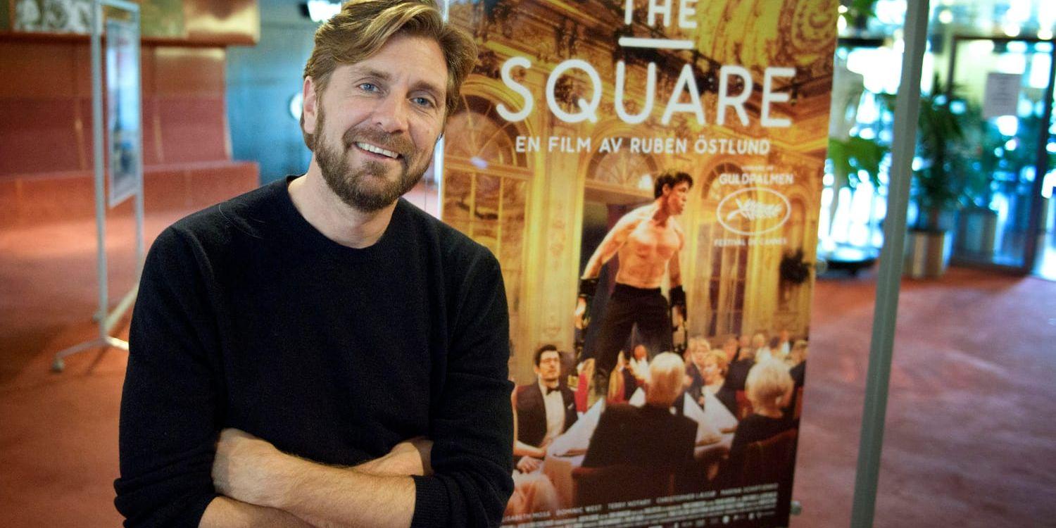 Ruben Östlunds film "The square" är nominerad till en Golden Globe. Arkivbild.