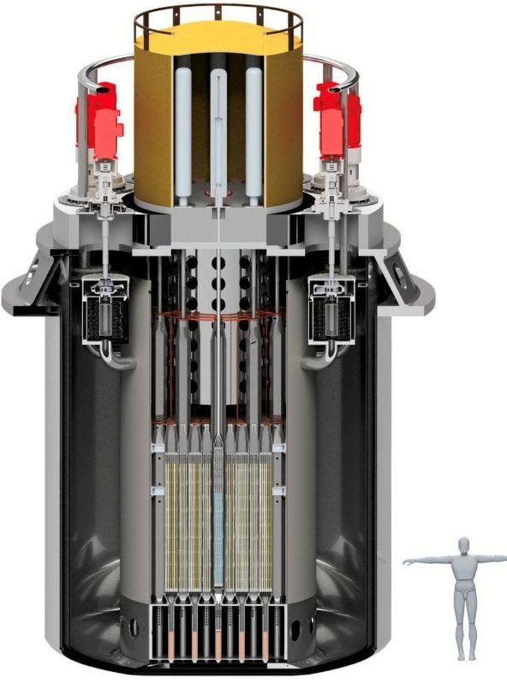 Blykalla. Bilden föreställer SEALER-UK – en liten modulär reaktor som kyls med bly och är designad av det svenska företaget Blykalla.