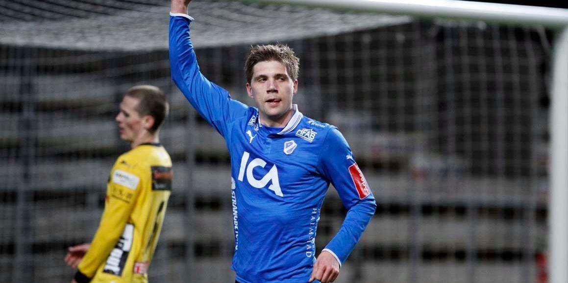Mikael Boman som gjorde 1-0 till HBK.