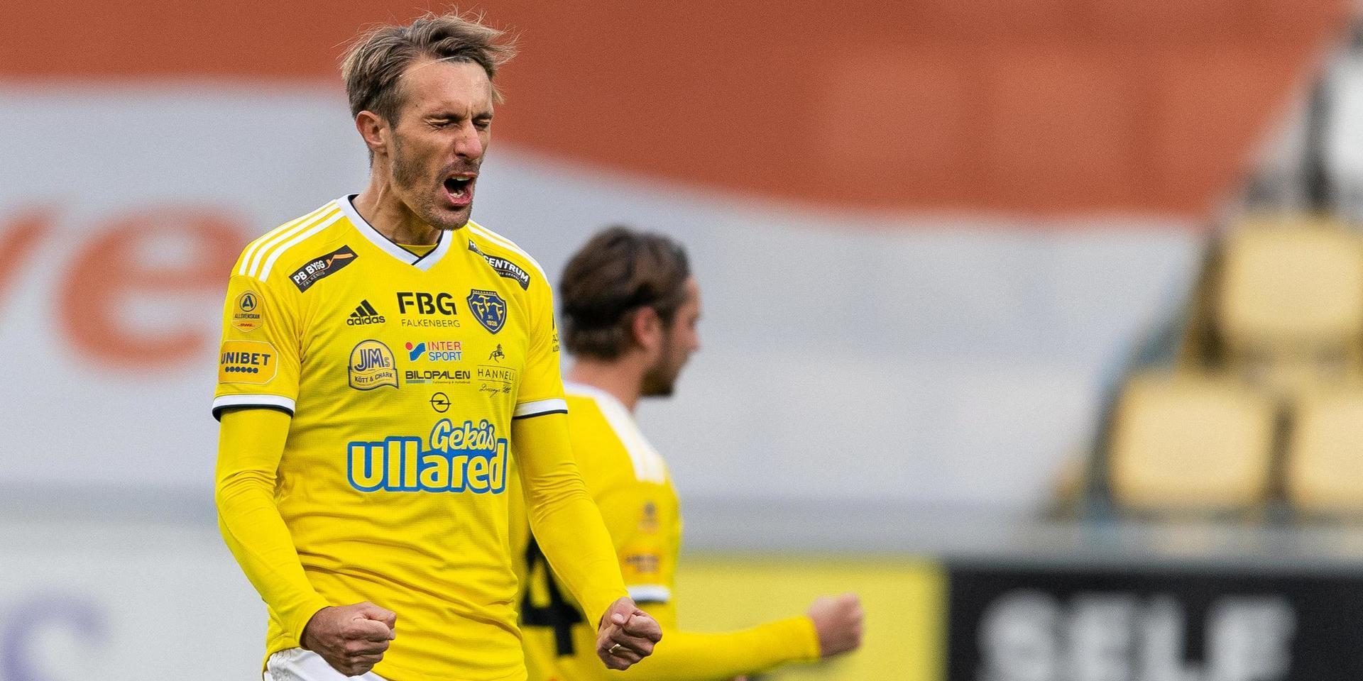Falkenbergs FF:s Tobias Karlsson är redo att kliva in mot IF Elfsborg om Calle Johansson är fortsatt skadad.