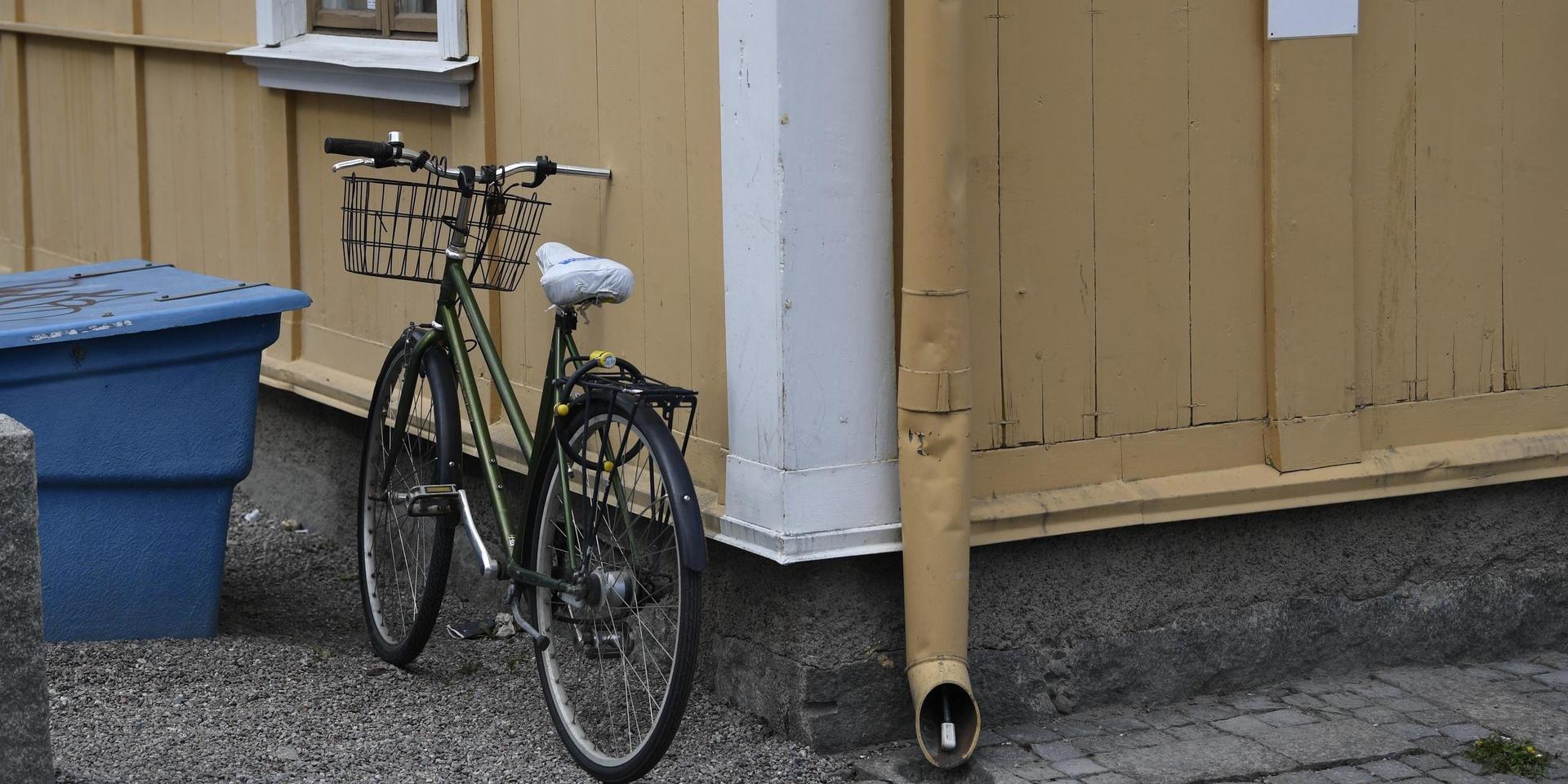 UPPSALA 20200430 Cykelparkering förbjuden i Uppsala  Foto Janerik Henriksson / TT kod 100110