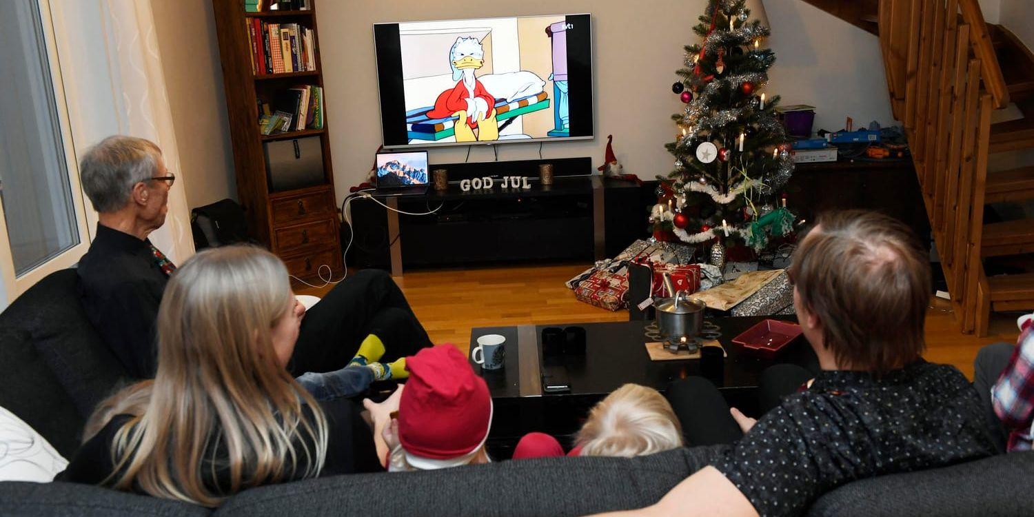 Nästan fyra miljoner såg årets julprogram med Kalle Anka i tv.