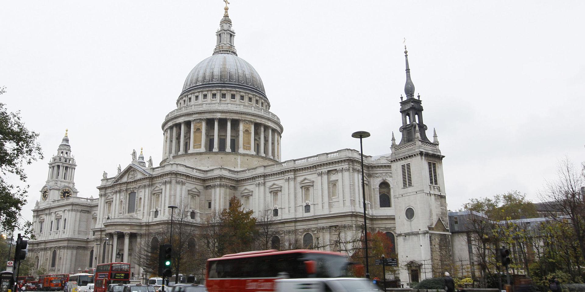 S:t Paul's-katedralen i London tros ha varit ett av målen för planerade terrordåd i London. Arkivbild.