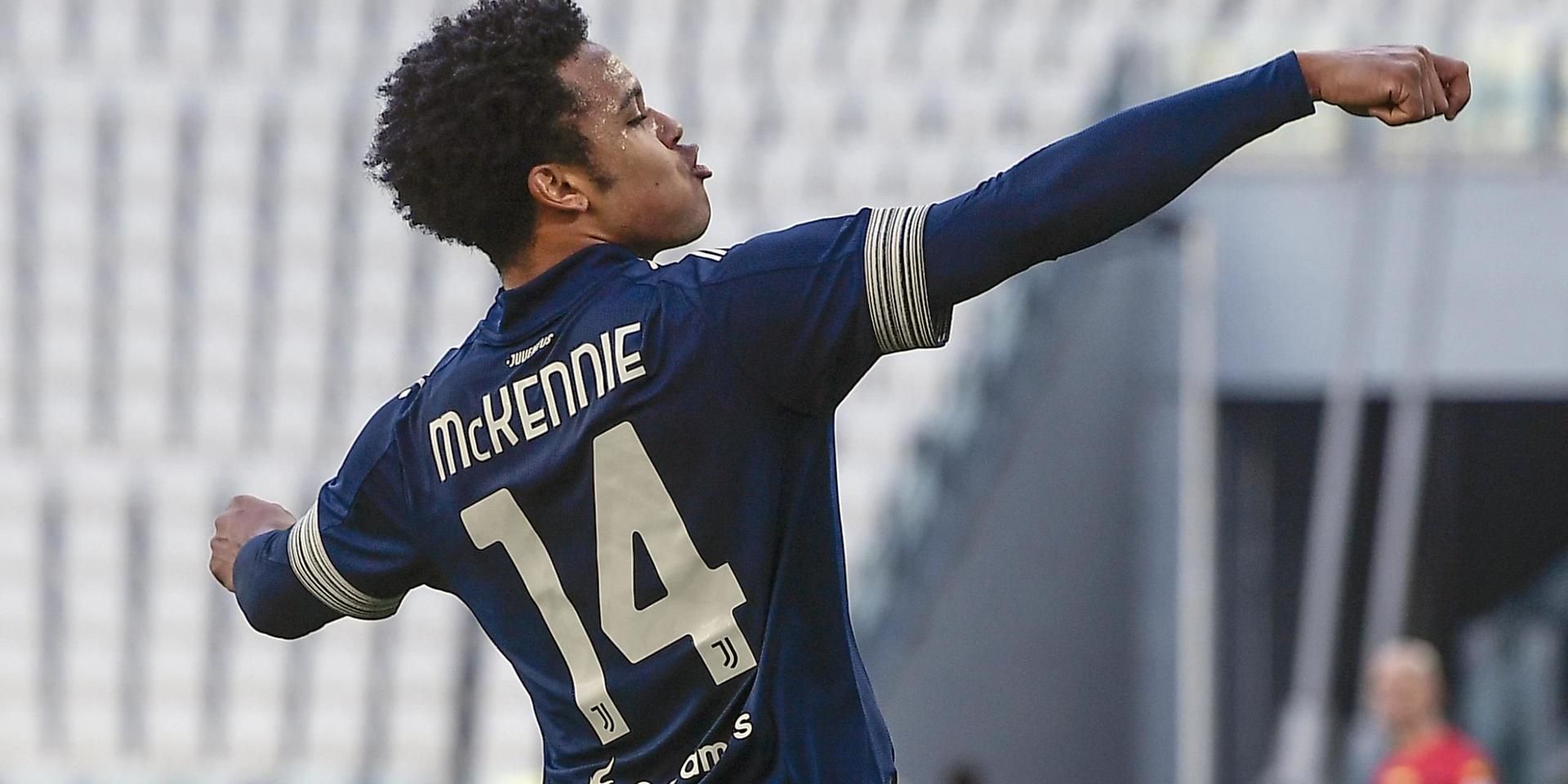 Weston McKennie nickade in Juventus andra mål i hemmasegern mot Bologna.