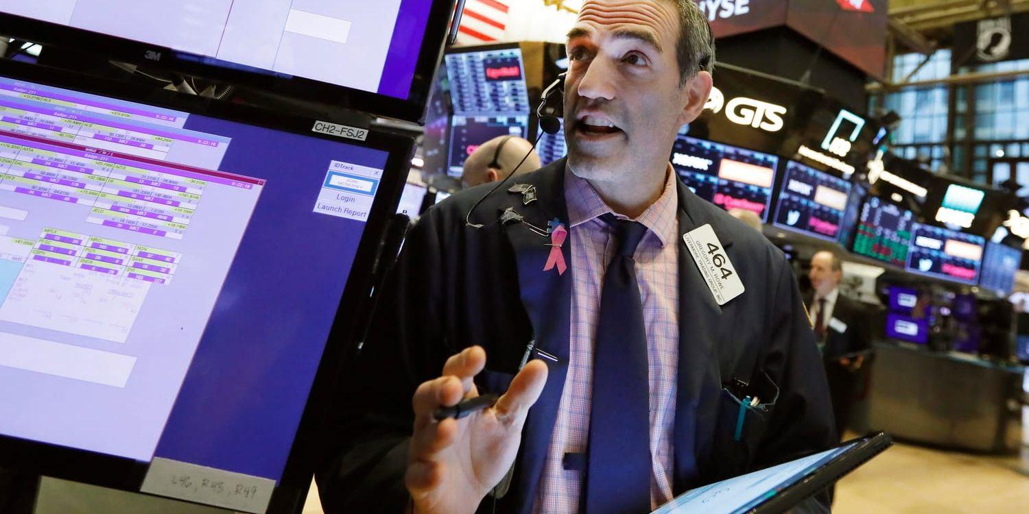 USA-börserna steg på tisdagen efter flera positiva delårsrapporter. Arkivbild.