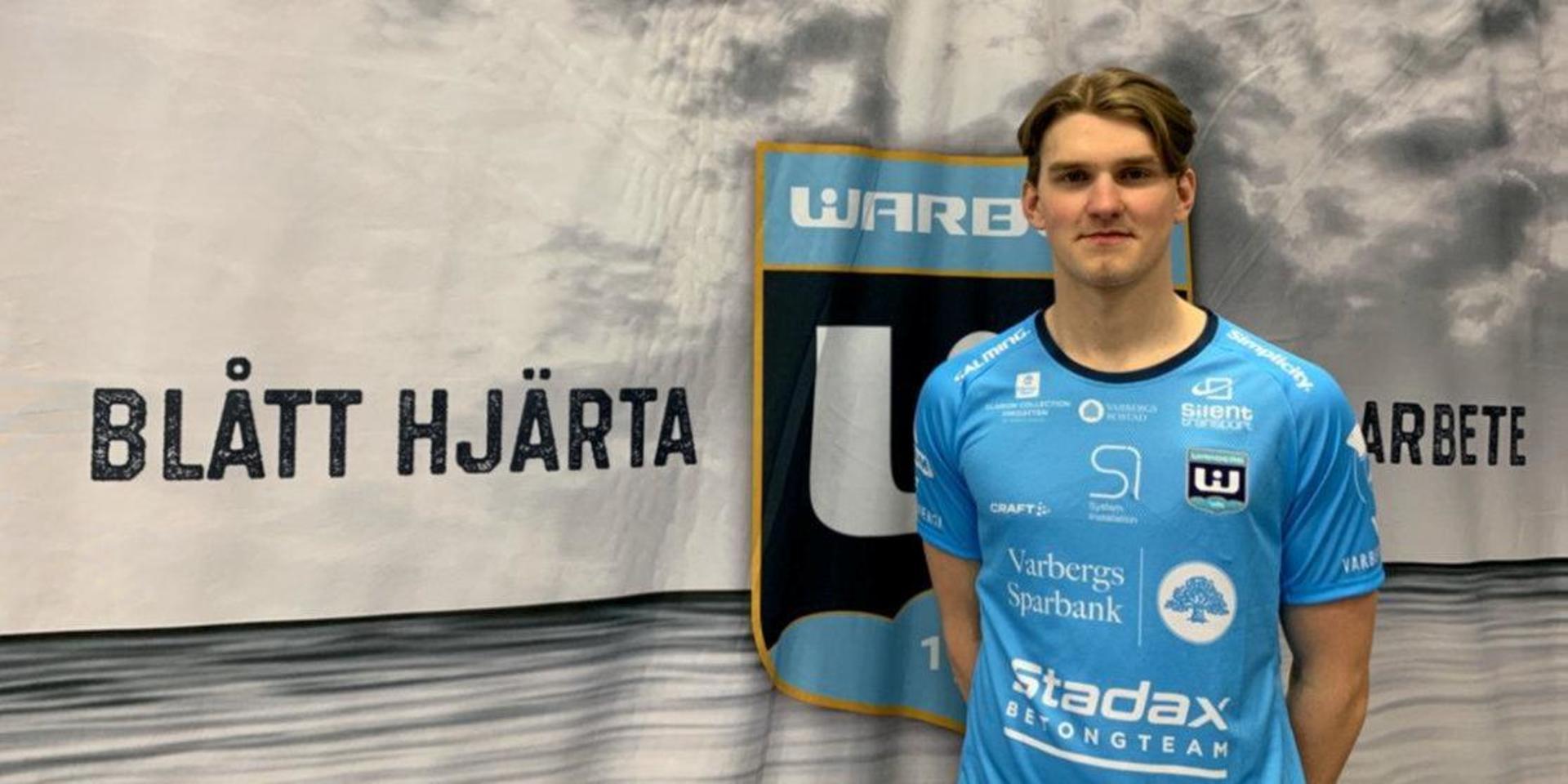 Oscar Agnarsson, nyförvärv för Warbergs IC inför säsongen 2021/2022.