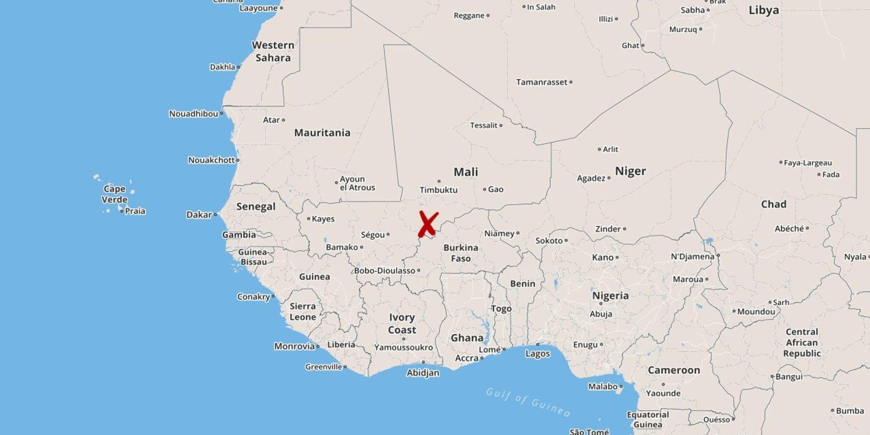 Attacken skedde i det maliska distriktet Koundou.