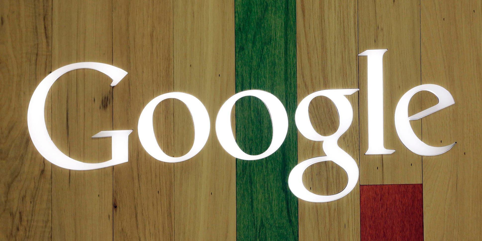 Google hotas av böter i Ryssland. Arkivbild.