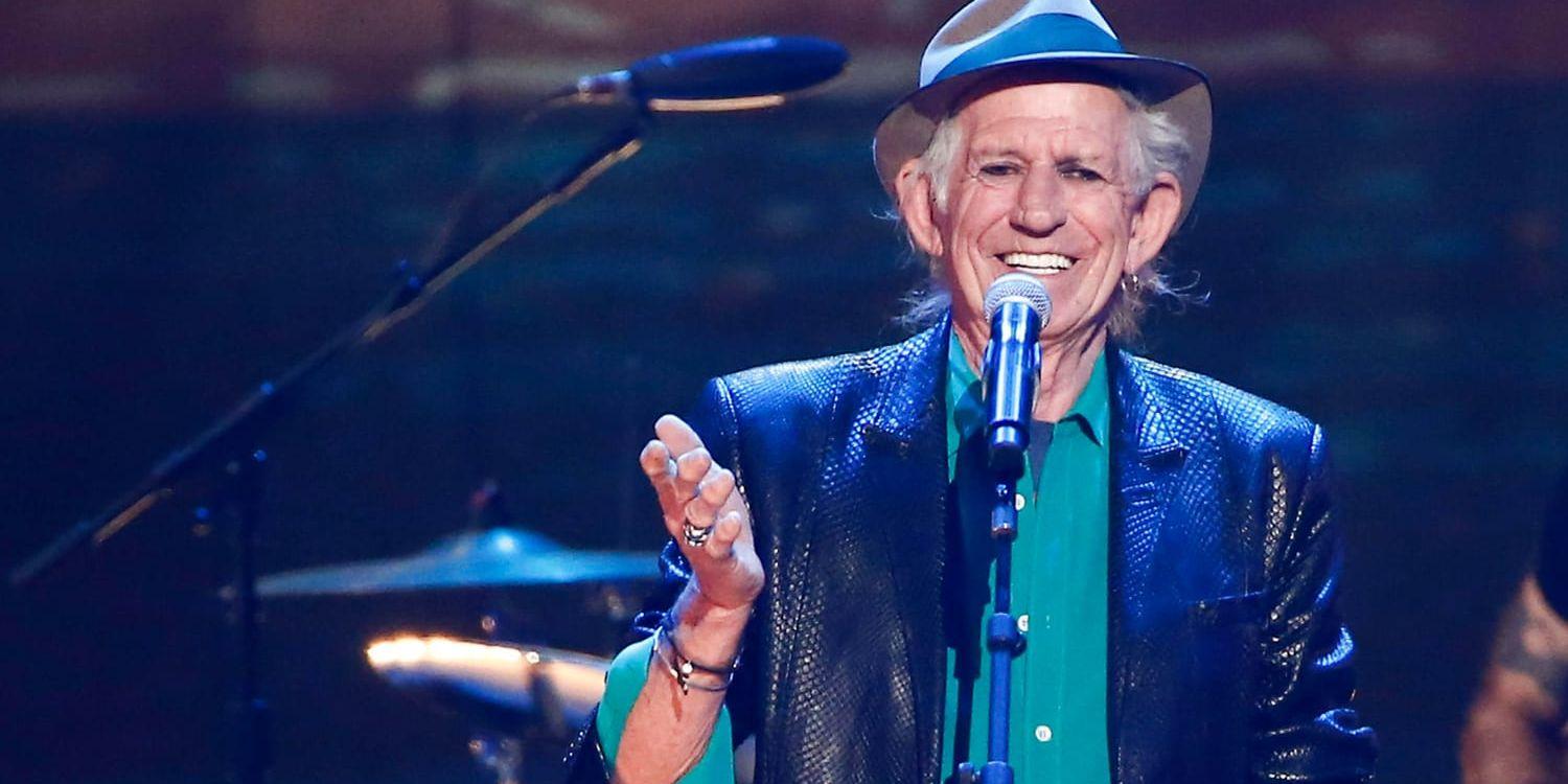 Keith Richards, 75, och Rolling Stones laddar just nu för en ny USA-turné. Arkivbild.