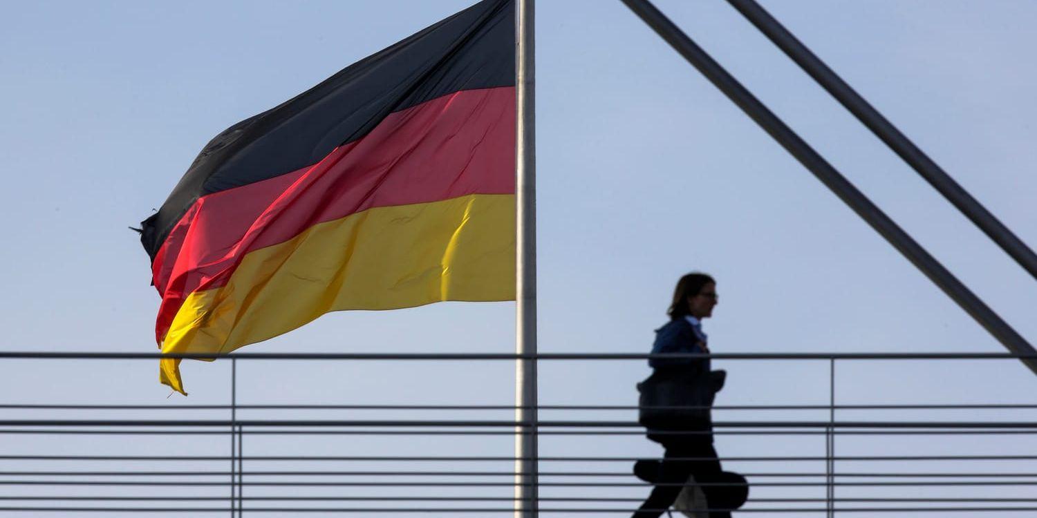 44 procent av tyska företag väntar sig försämrade handelsrelationer mellan USA och EU. Arkivbild.
