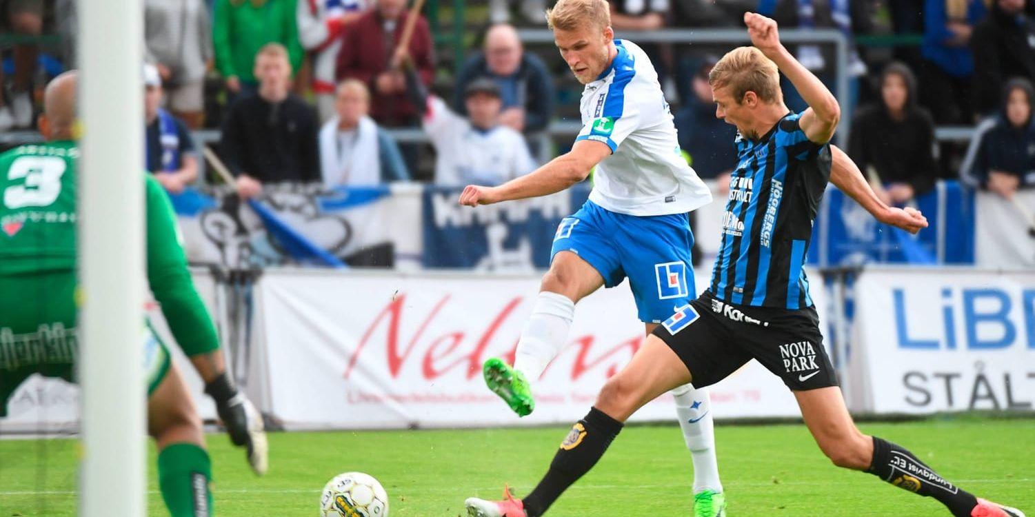 IFK Norrköpings Sebastian Andersson gjorde matchen enda mål mot Sirius.