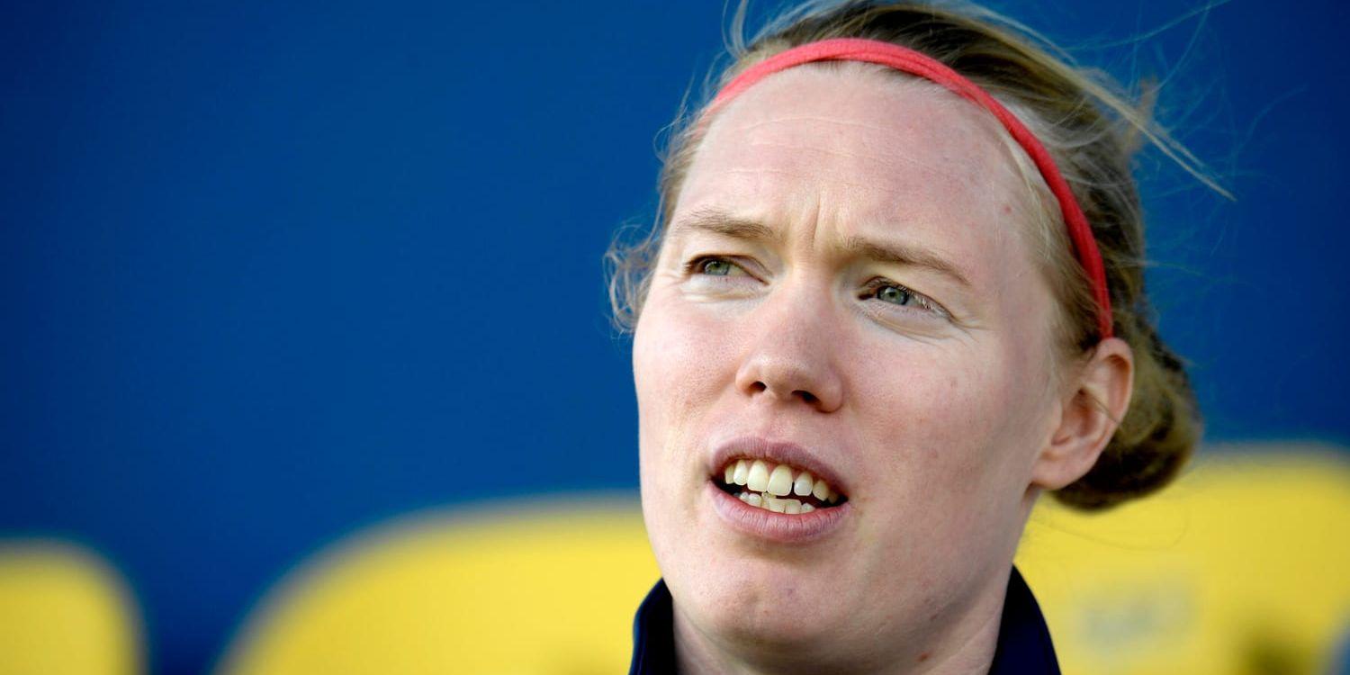Hedvig Lindahl är given i det svenska landslaget. Men i klubblaget Chelsea har hon tuffare konkurrens än någonsin tidigare. Arkivbild.