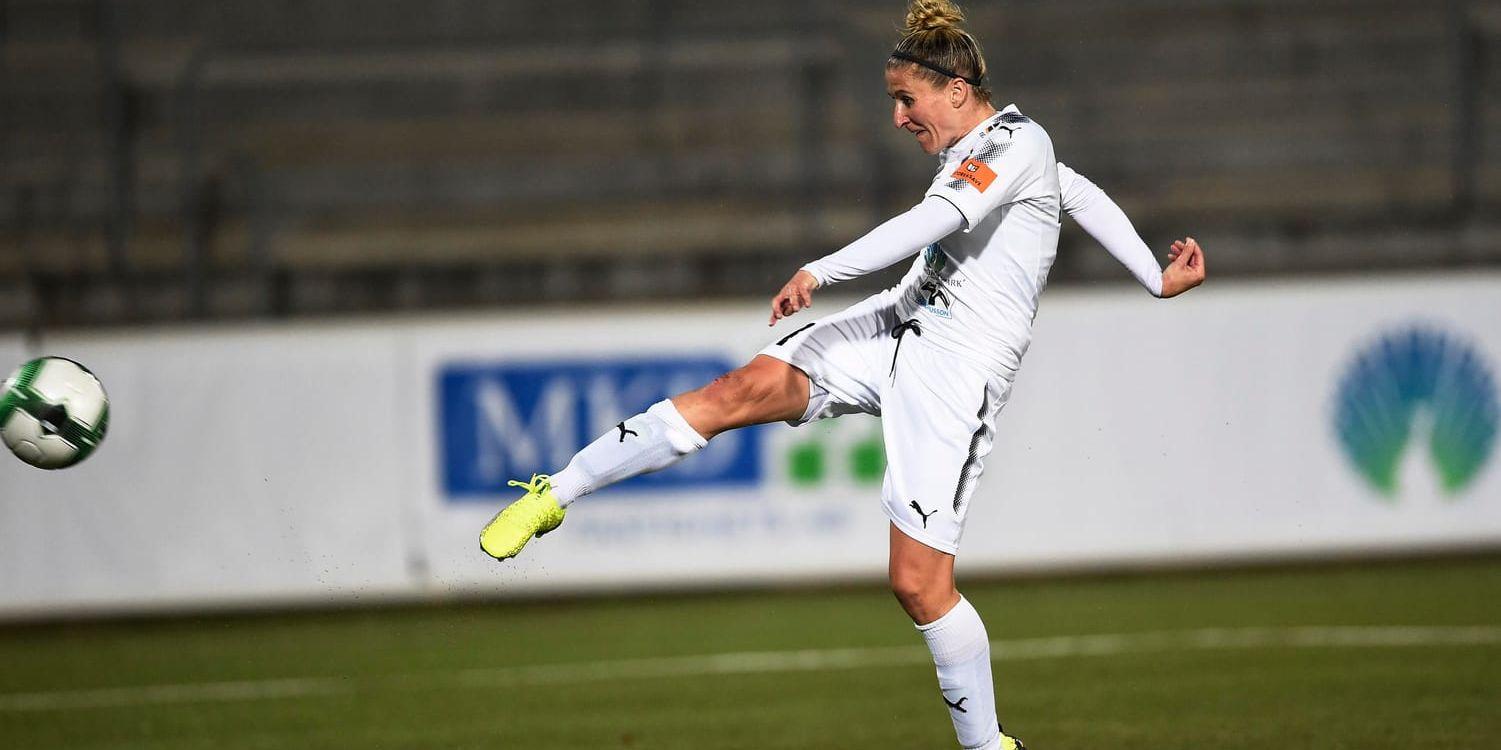 Rosengårds Anja Mittag satte 1–0 när Rosengård till slut slog rumänska Cluj med 4–0 (5–0 sammanlagt) i 16-delsfinalen i Champions League. Målet var tyskans 50:e i turneringens historia.