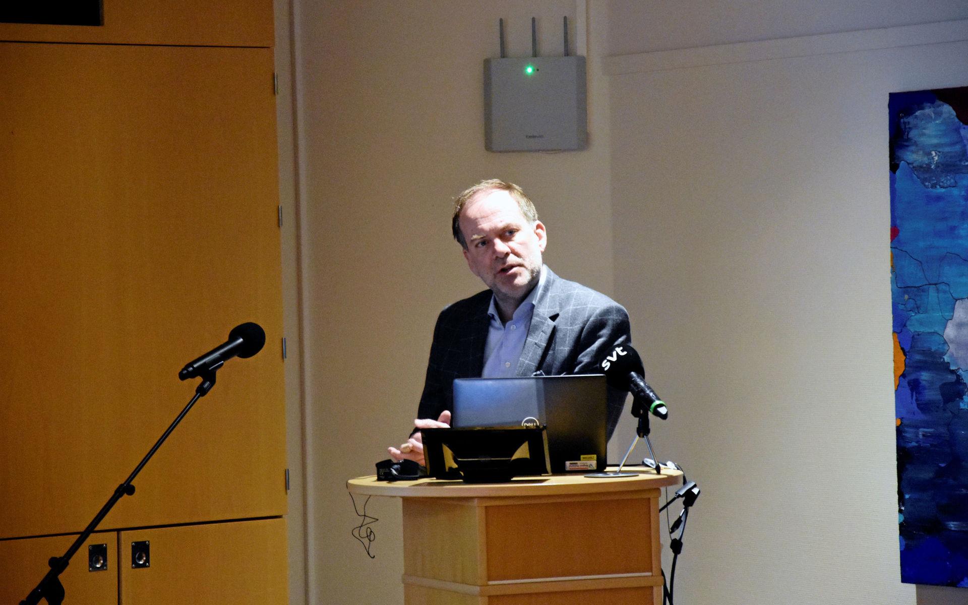 Martin Engström, hälso- och sjukvårdsdirektör i Region Halland.