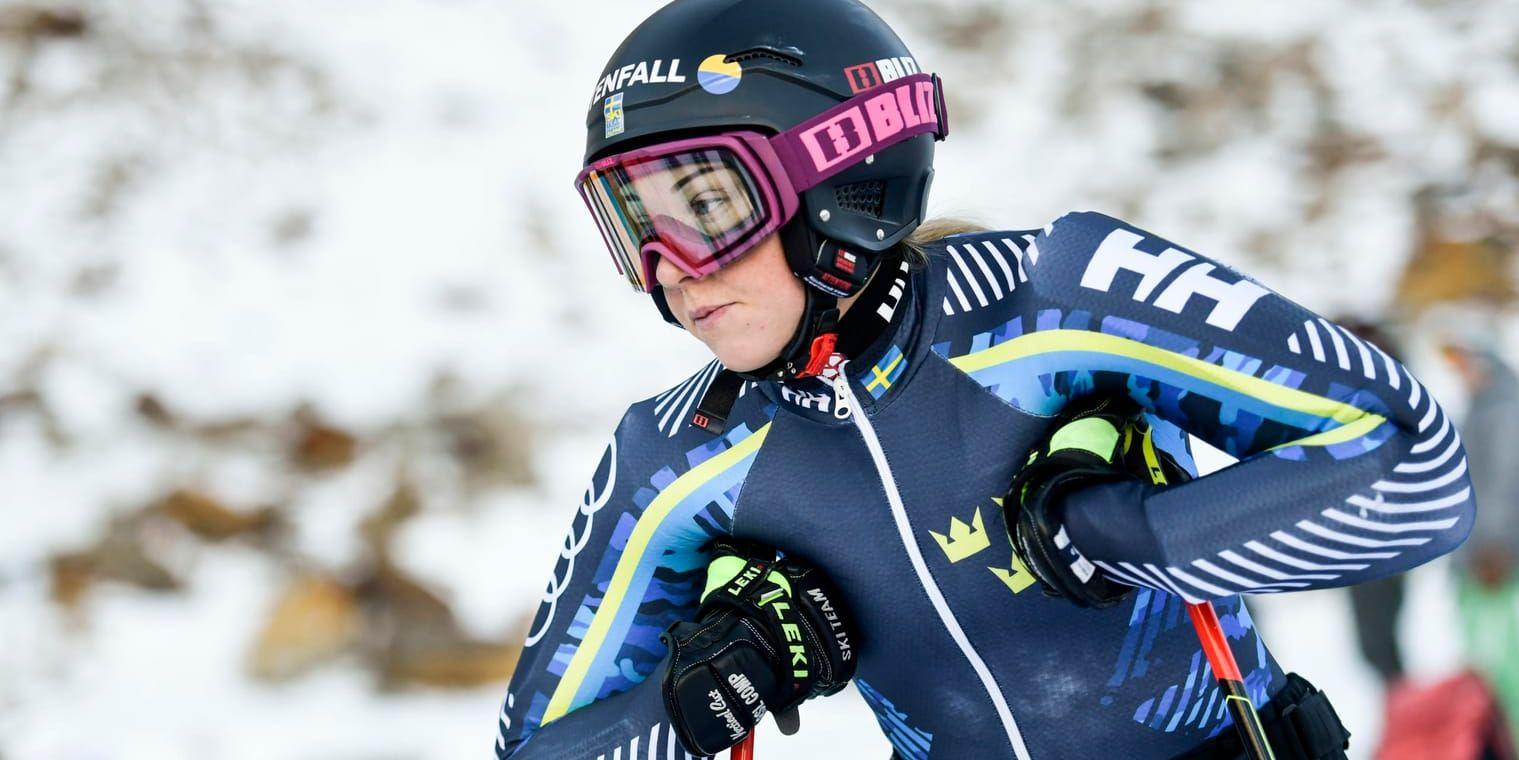 Magdalena Fjällström har tagit poäng i världscupen igen – efter över fyra års kamp för att komma tillbaka från en knäskada. Arkivbild.