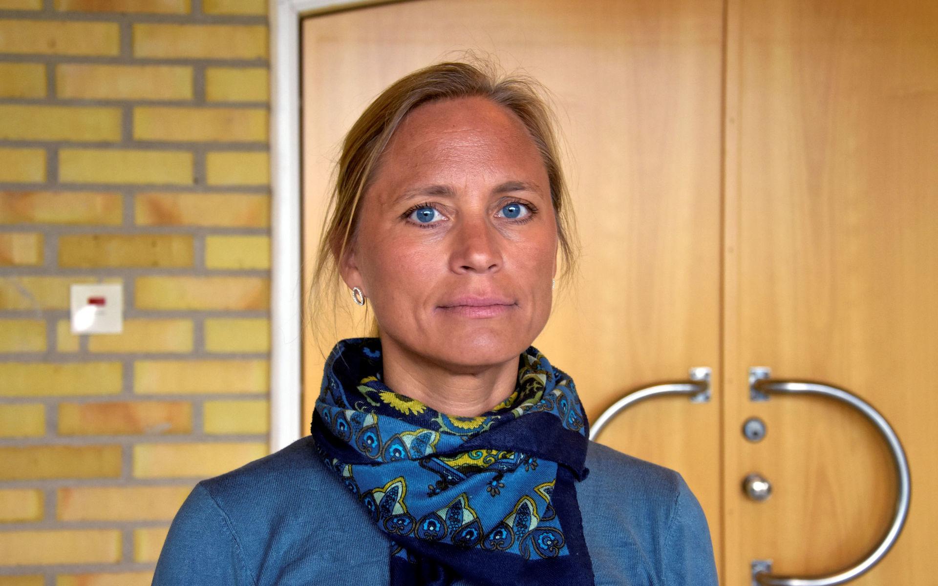 Maria Löfgren, smittskyddsläkare i Halland.