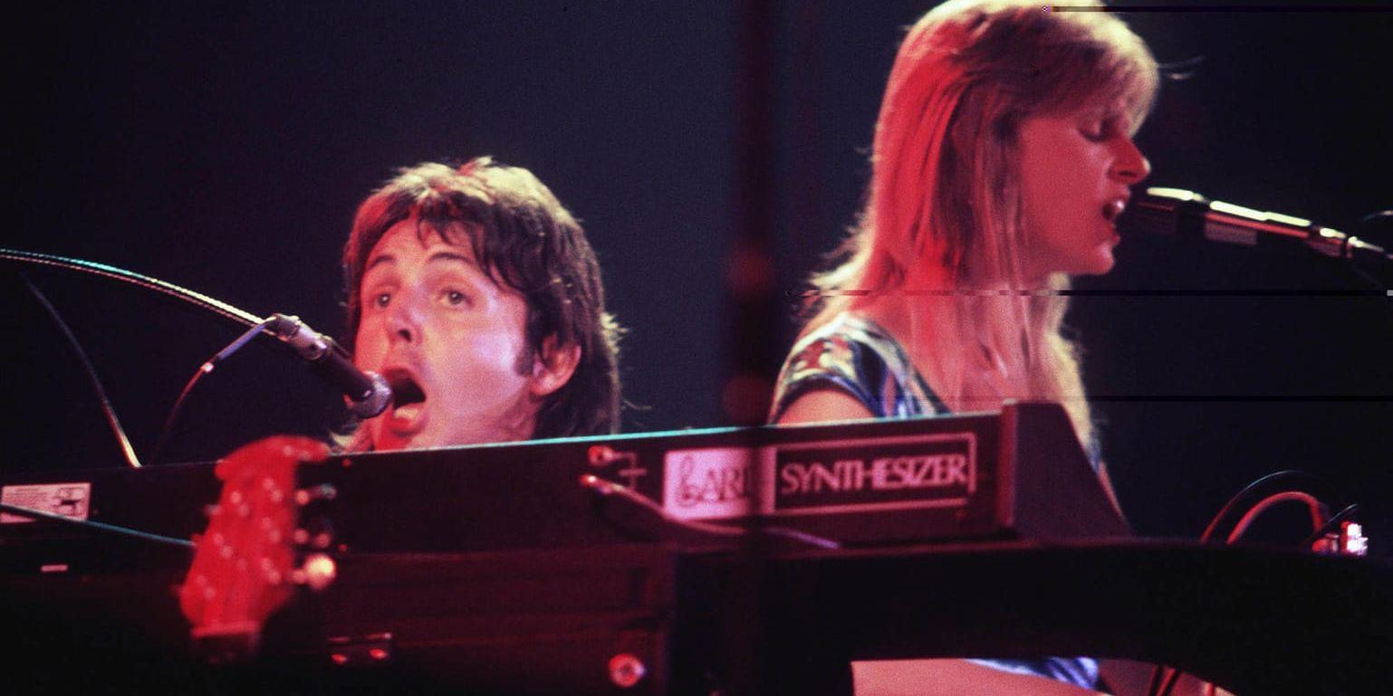 Paul och Linda McCartney. Arkivbild.