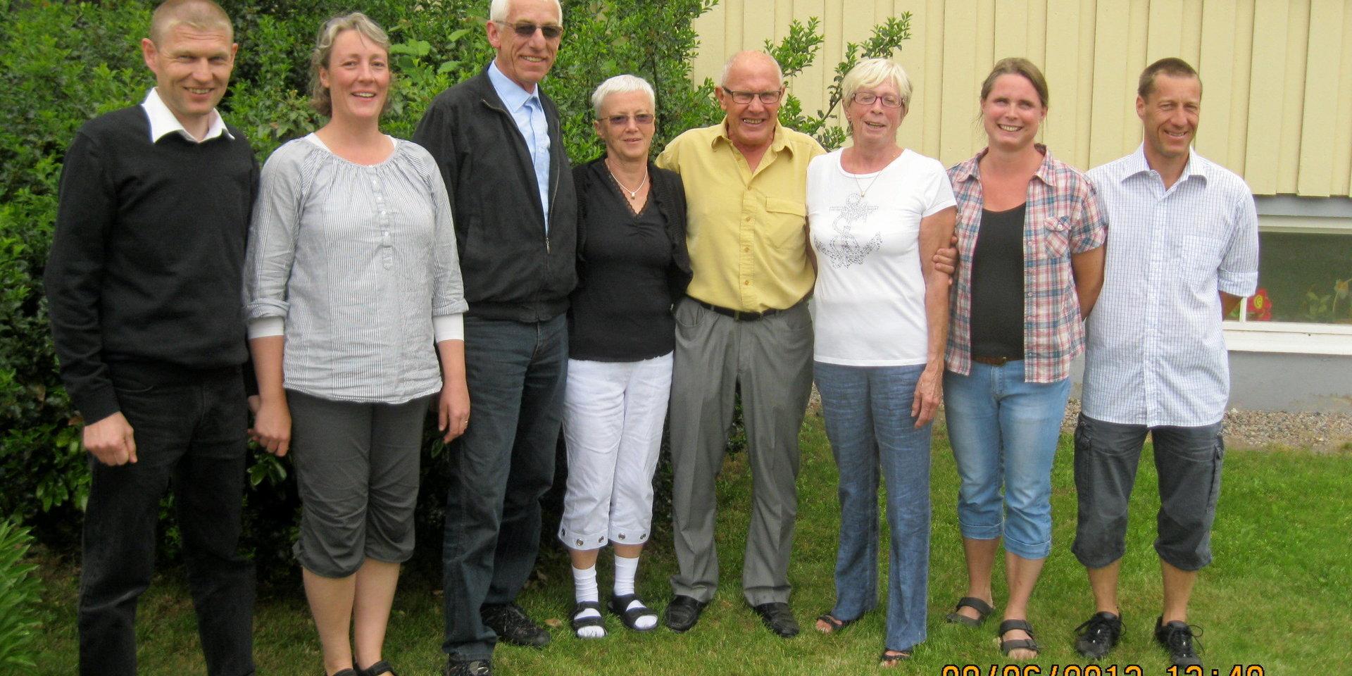 I närmare 40 år har tvååkersbördiga familjen Johansson haft en tät kontakt med sin danska värdfamilj i Toftlund.