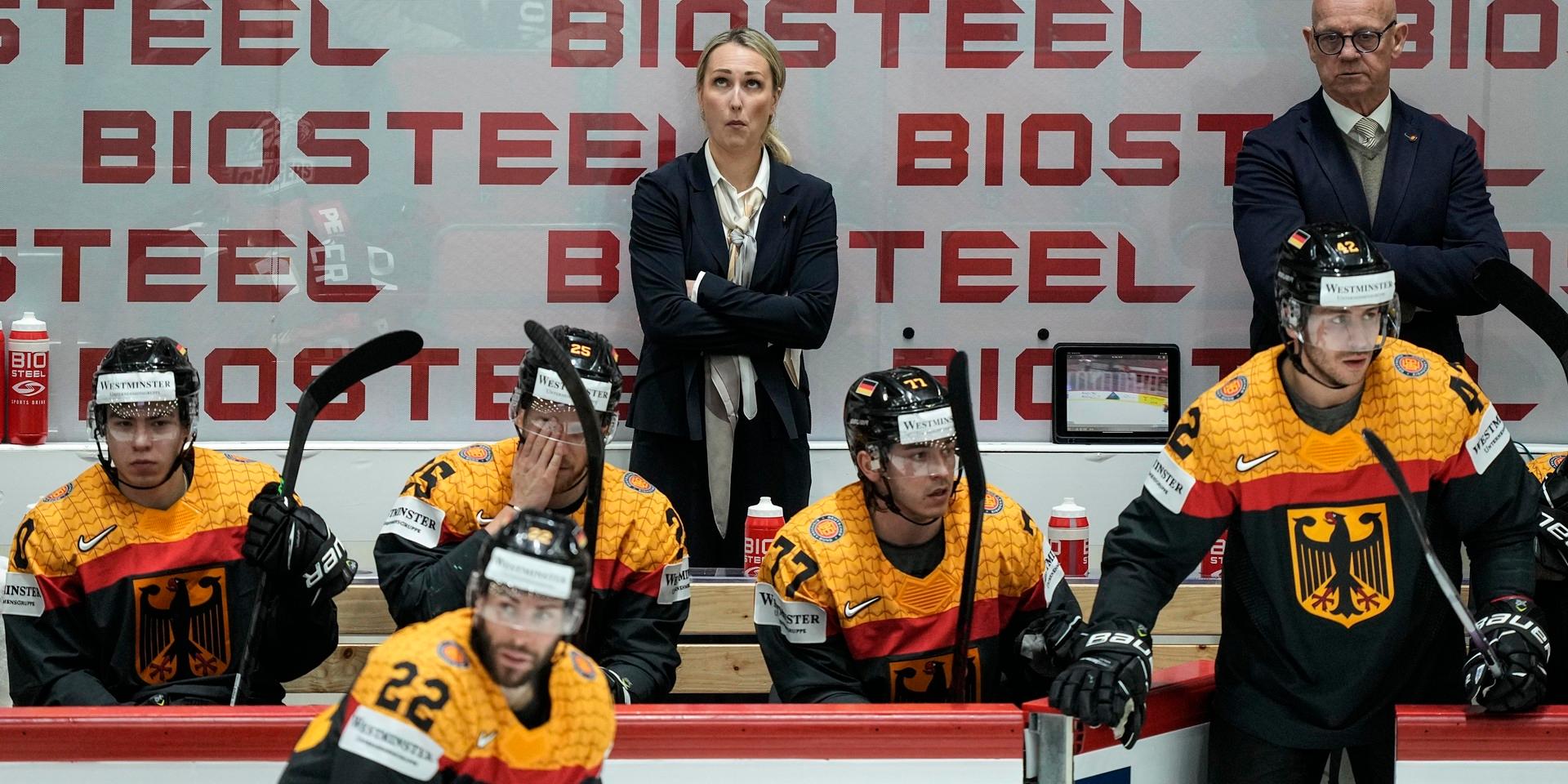 Jessica Campbell jobbade som assisterande tränare för Tyskland i ishockey-VM. Arkivbild.