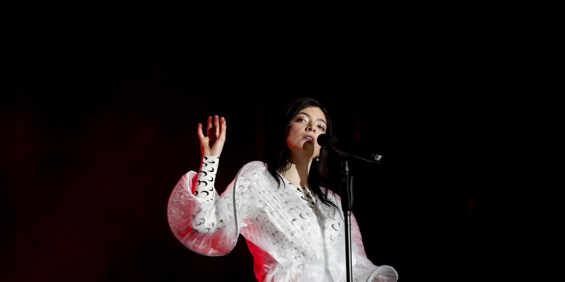 Lorde är aktuell med singeln 'Solar power'. Arkivbild.