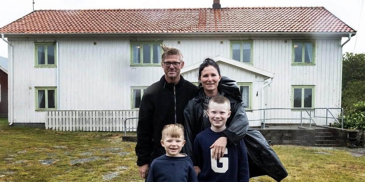 Familjen som har köpt det gamla vandrarhemmet på Vendelsö | Hallands ...